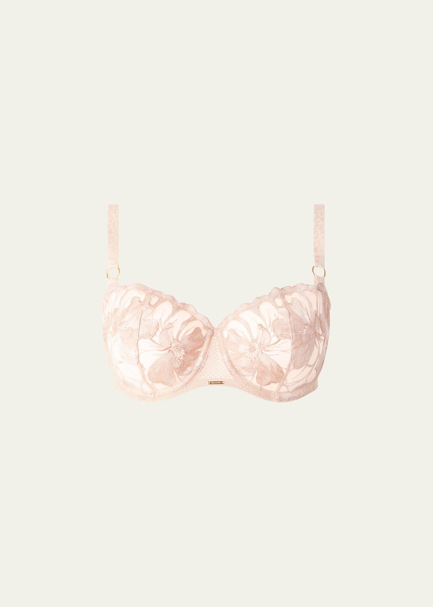 Chantelle Underwire Demi Fleur Adjustable Bra Product Image