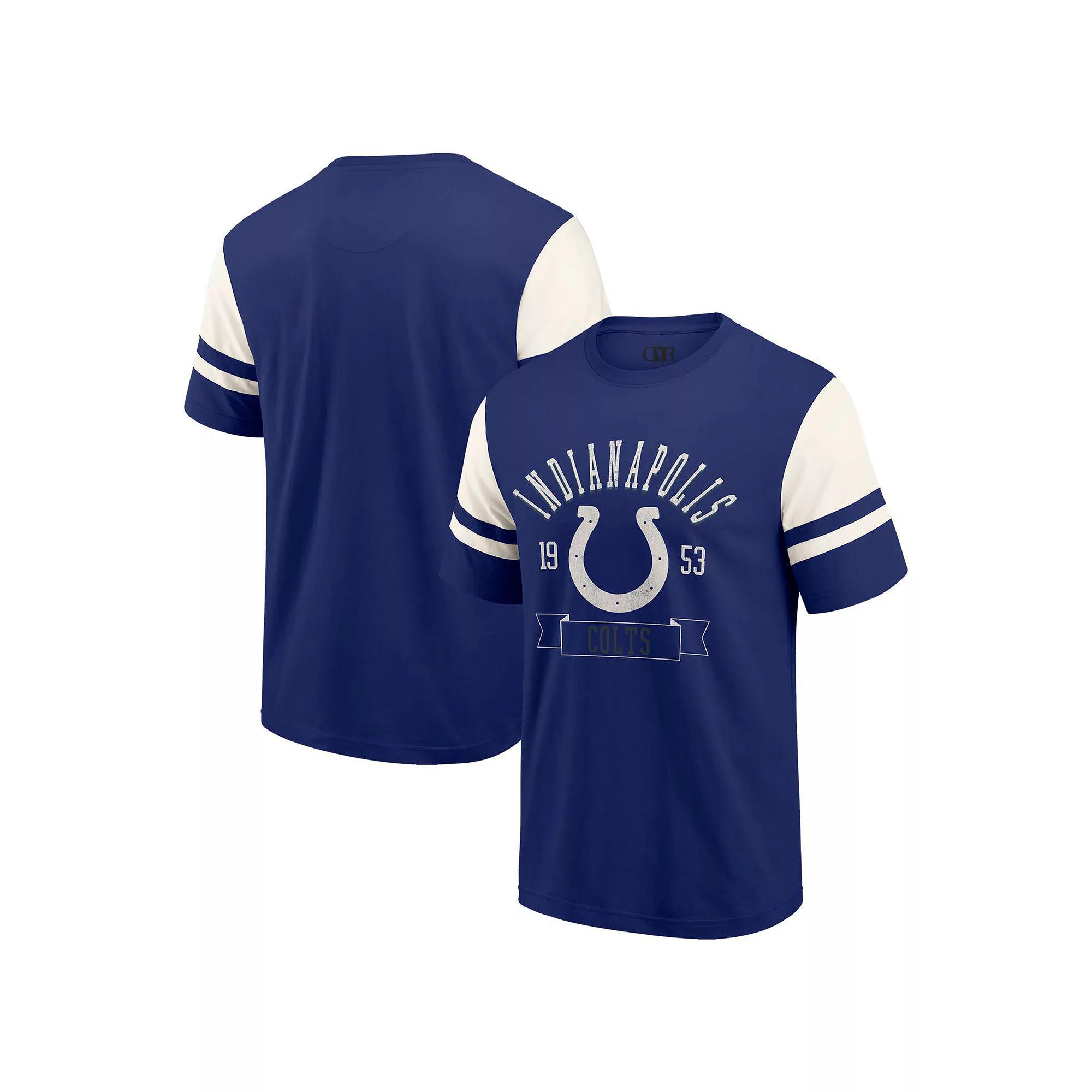 Men's Darius Rucker Collection by Fanatics Royal Indianapolis Colts Football T-Shirt,  Product Image
