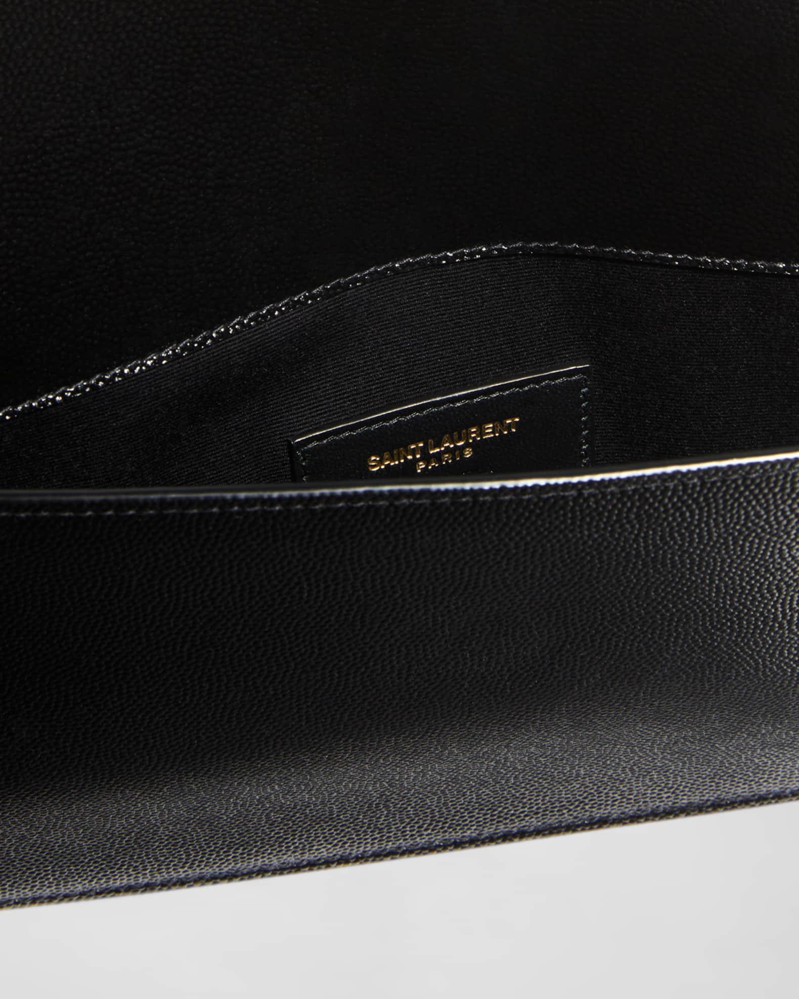 Uptown YSL Pouch in Grained Leather Product Image