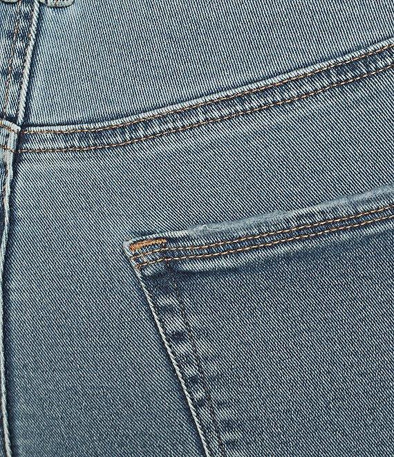 Good American Plus Size Good Legs Mid Rise Cropped Mini Boot Jeans Product Image