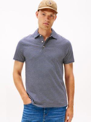 Slim Fit Stripe Polo Product Image