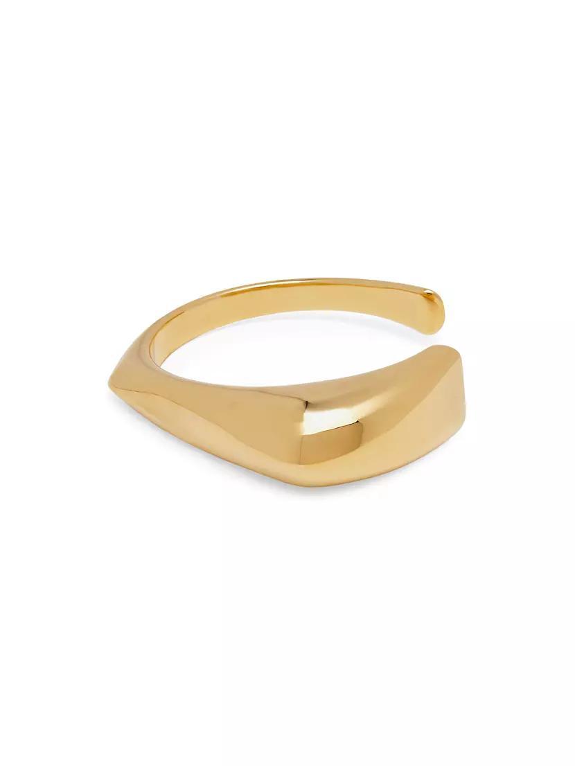 Womens Goldtone Claw Cuff Product Image