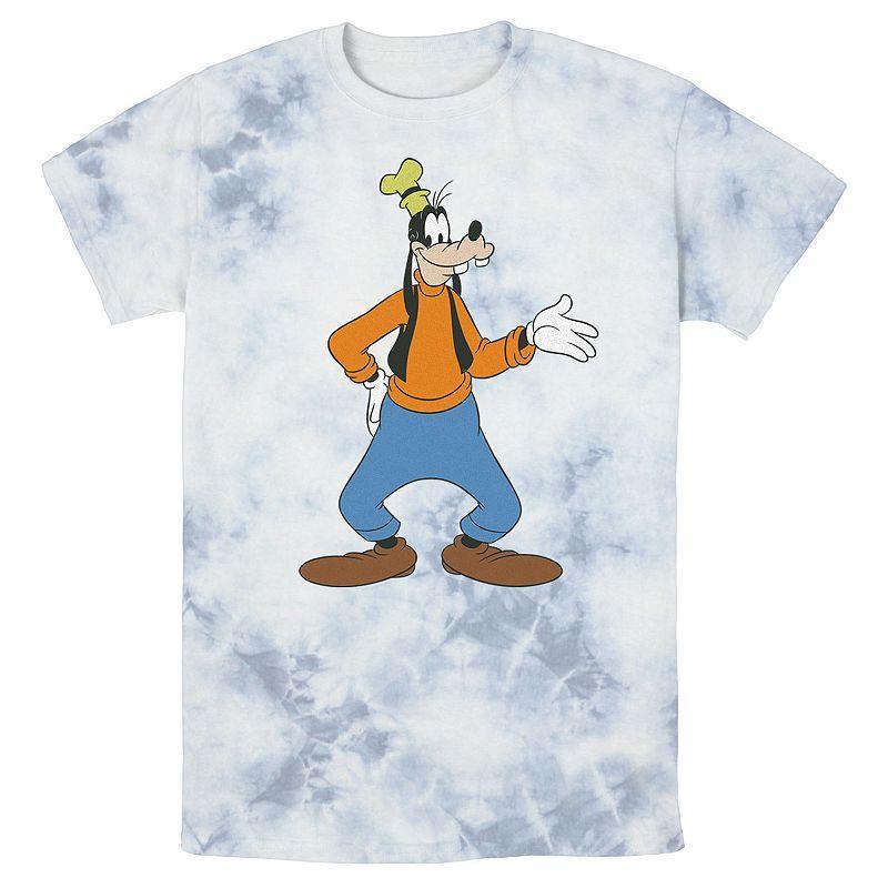 Men's Disney Goofy Traditional Pose Wash Tee, Size: Small, Black Grey Product Image