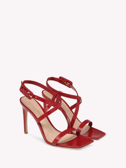 GIANVITO ROSSI Lindsay Sandal 95 In Red Product Image