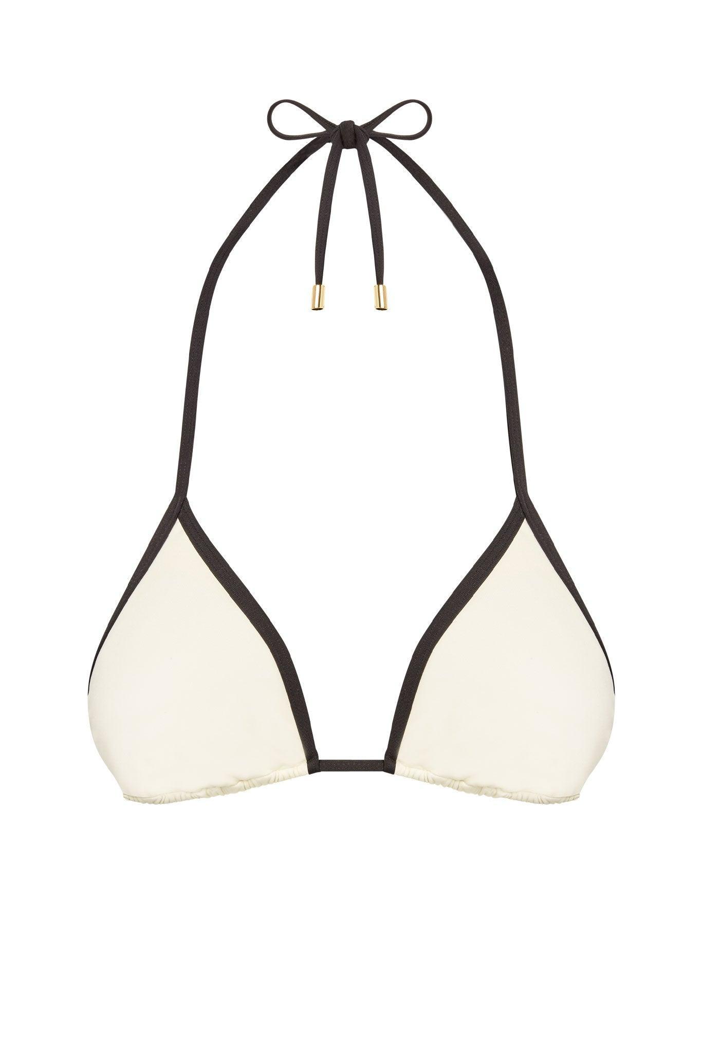 Palma Thong - Ivory/Black Product Image