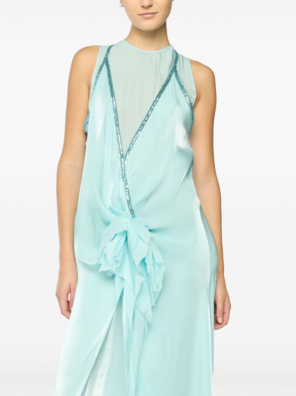 sequin-embellished maxi dress Product Image