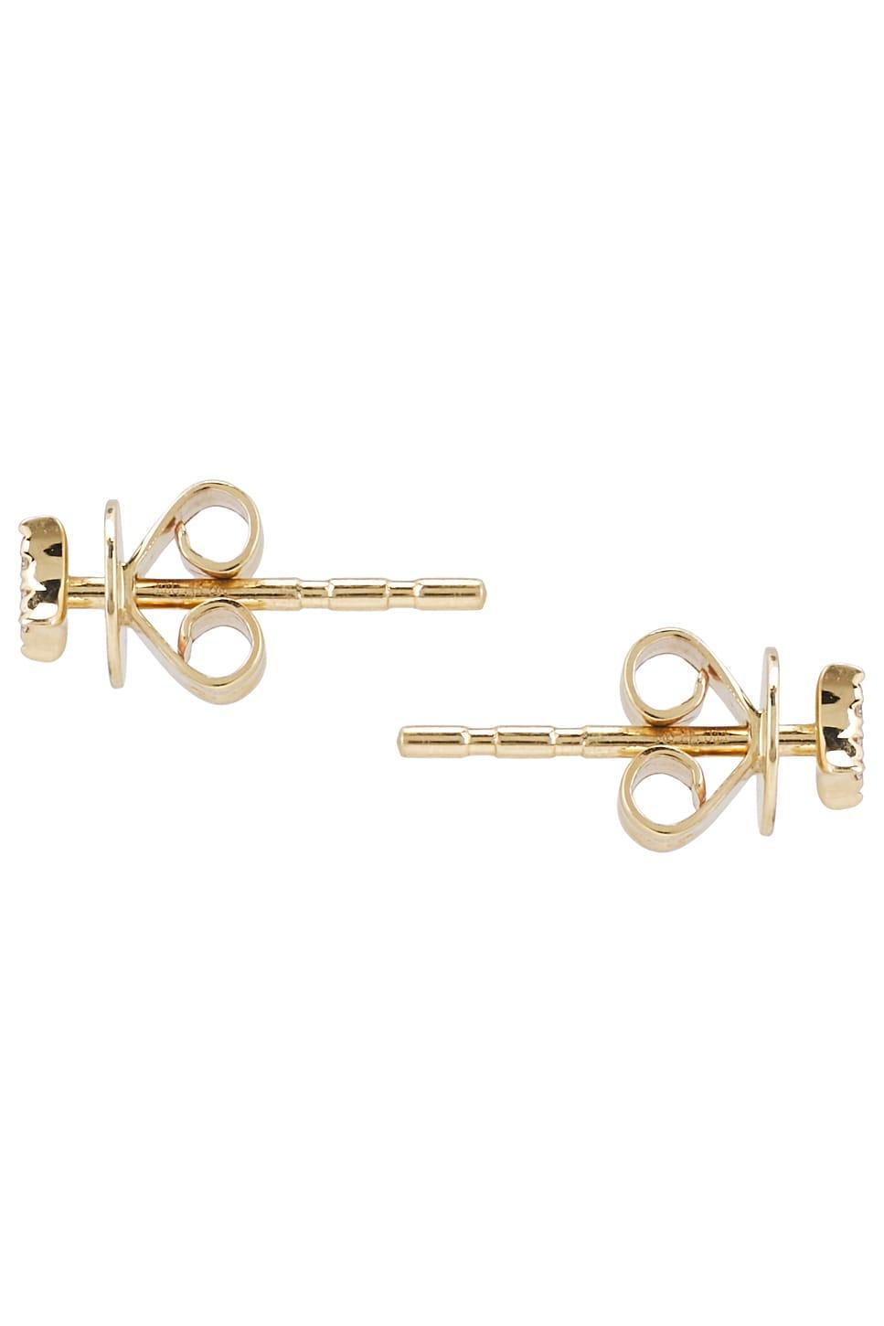 Diamond Sparkle Stud Earring EF COLLECTION Product Image