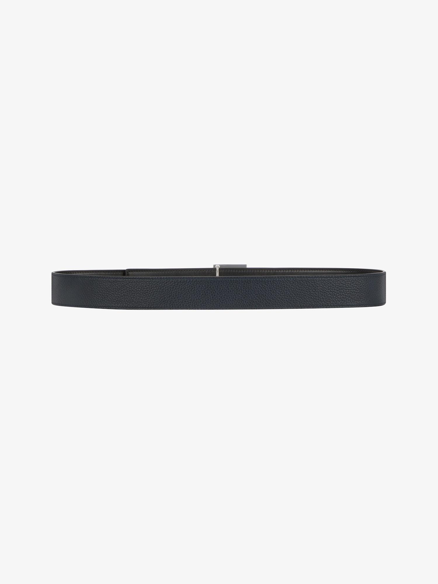 4G reversible belt in leather Product Image