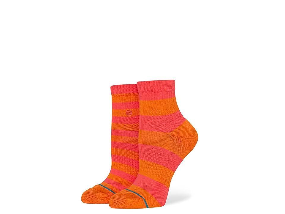 Stance Dye Namic Quarter Women's Crew Cut Socks Shoes Product Image