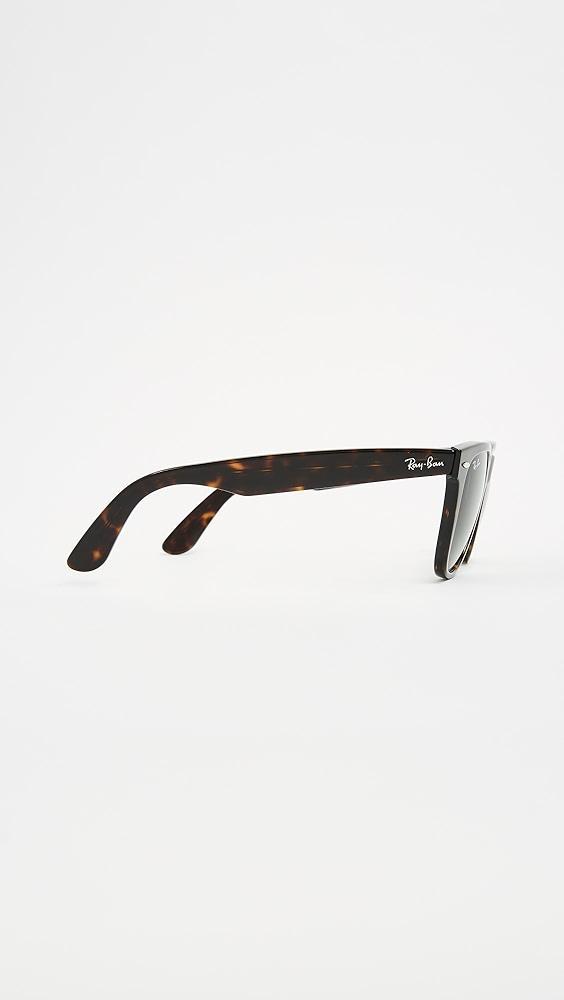 Ray-Ban RB2140 Wayfarer Outsiders Oversized Sunglasses | Shopbop Product Image