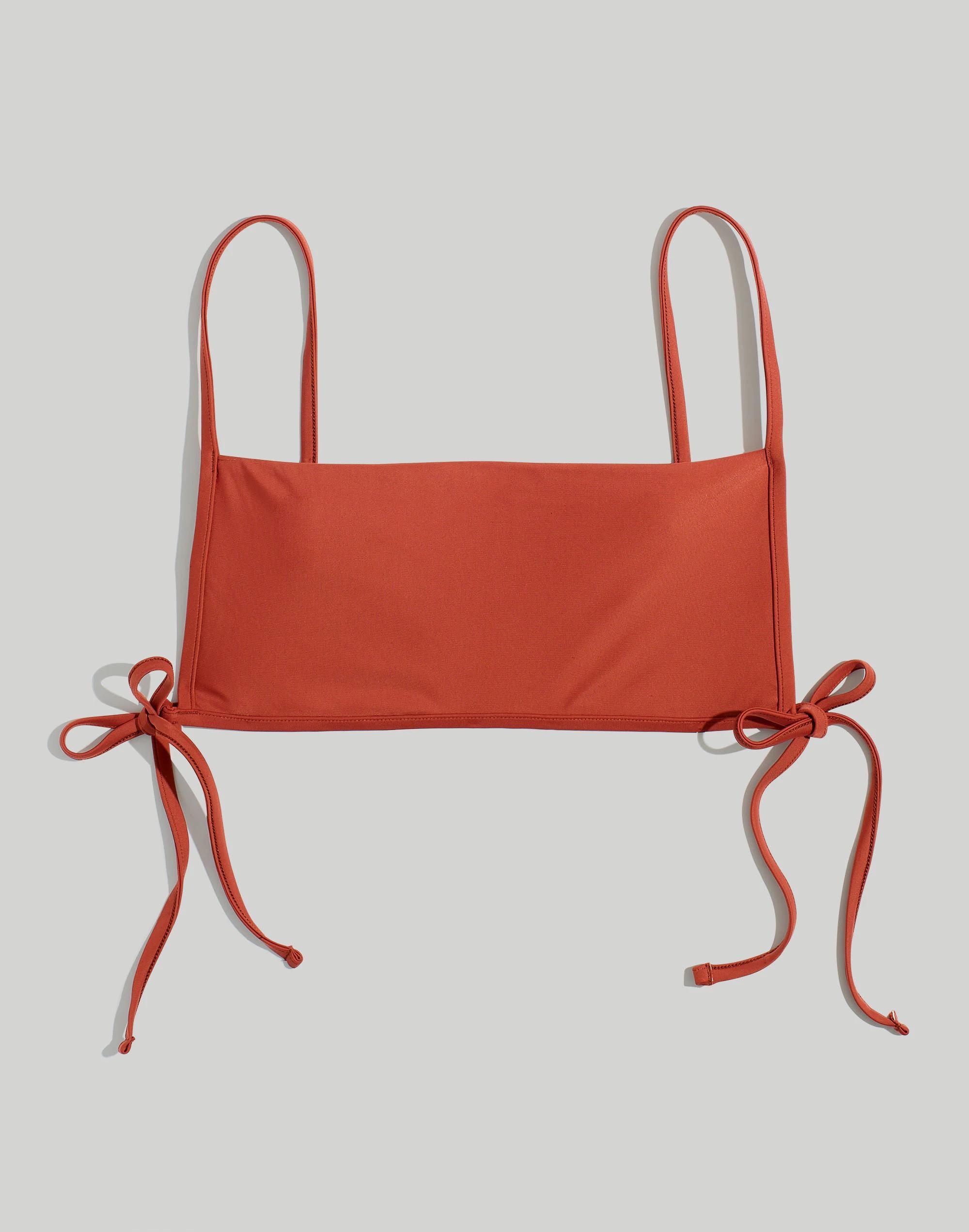 Madewell Second Wave Side-Tie Bikini Top Product Image