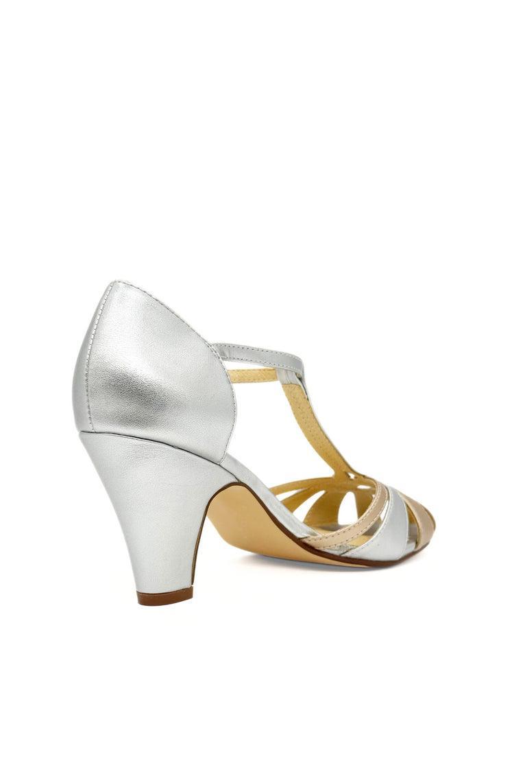 Sergi T-Strap Heels Product Image