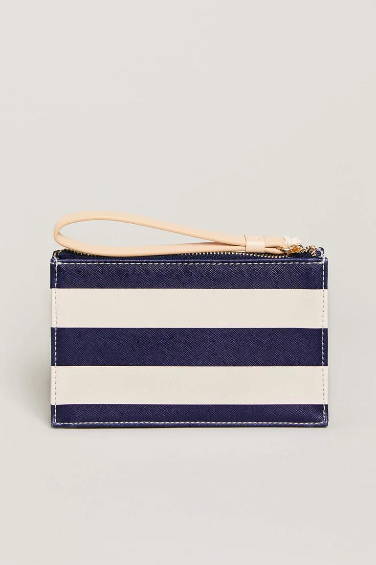 Emmy Wristlet-Navy Stripe Product Image