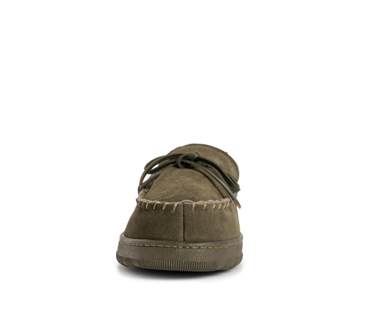 MUK LUKS Men's Paul Printed Berber Suede Moccasins Product Image