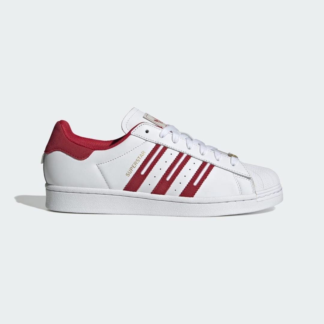 adidas Originals Mens adidas Originals Superstar Casual Sneaker - Mens Basketball Shoes Core Black/Core Black/Cloud White Product Image