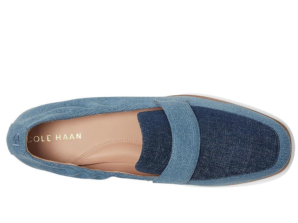 Cole Haan Trinnie Soft Loafers (Light Denim/Dark Denim) Women's Flat Shoes Product Image