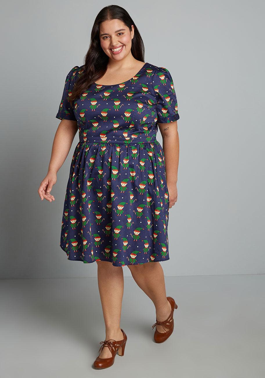 What's The Scoop? A-Line Dress Product Image