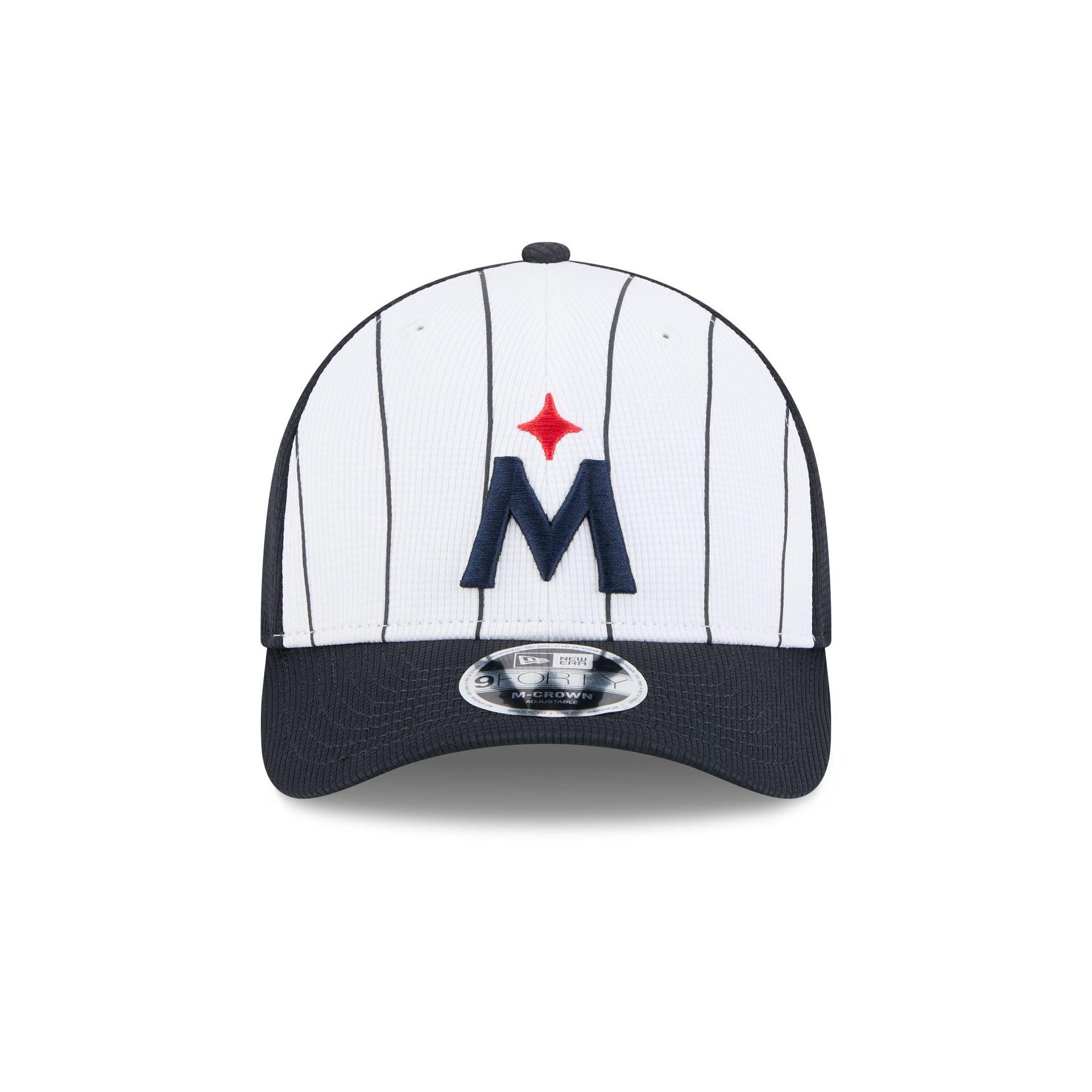 Minnesota Twins 2025 Batting Practice 9FORTY M-Crown Snapback Hat Male Product Image