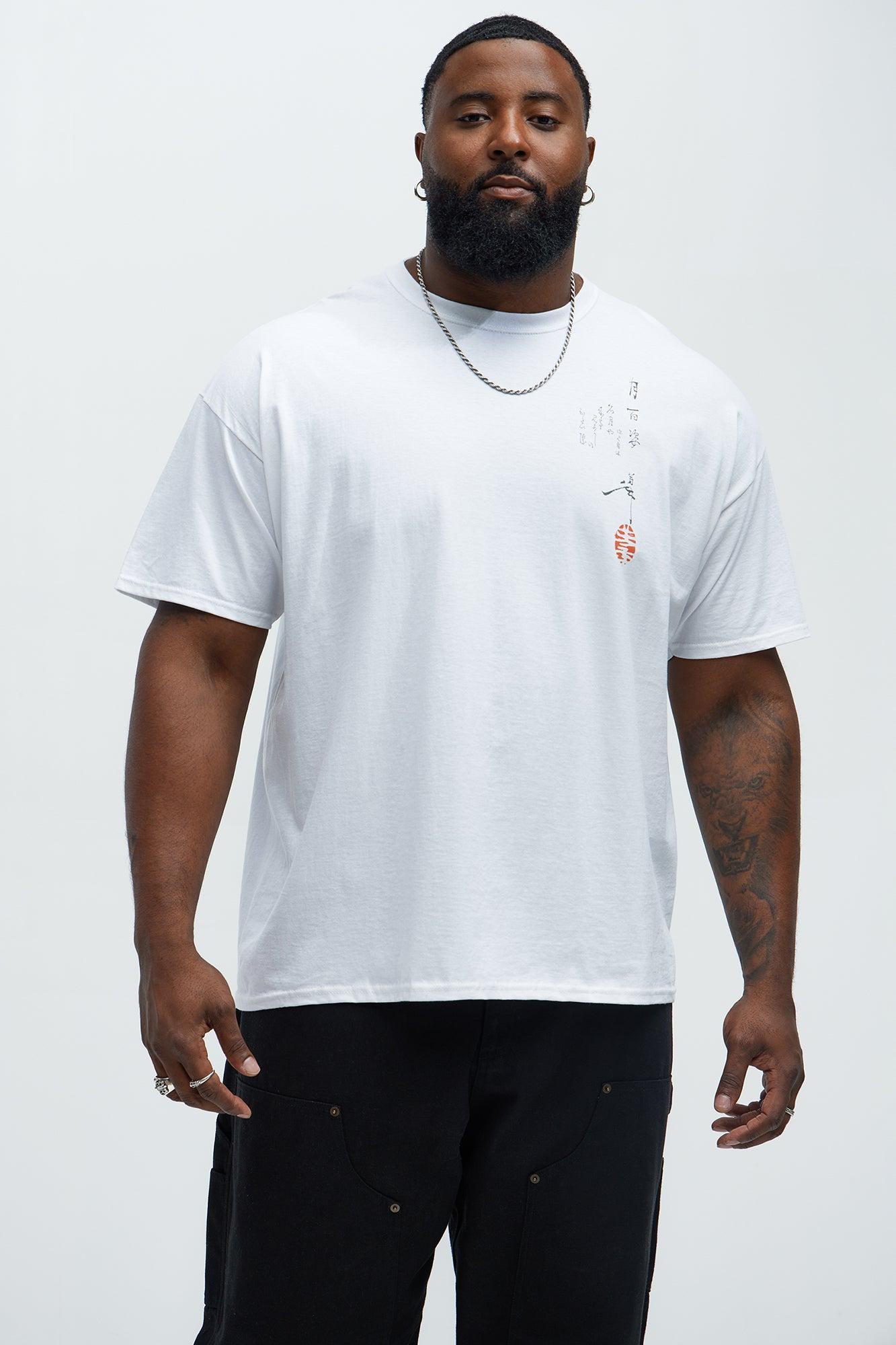 Sunflower Samurai Short Sleeve Tee - White Product Image