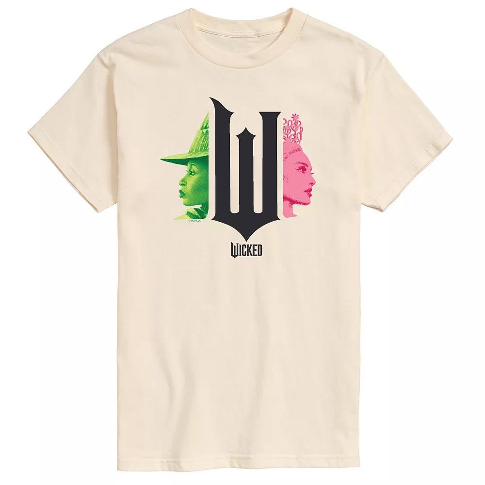 Men's Wicked Elphaba & Glinda Graphic Tee,  Product Image