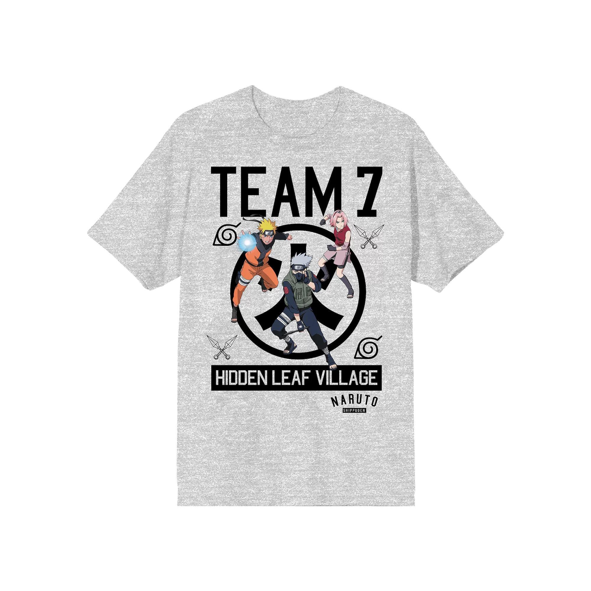 Men's Naruto Team 7 Heather Tee,  Product Image