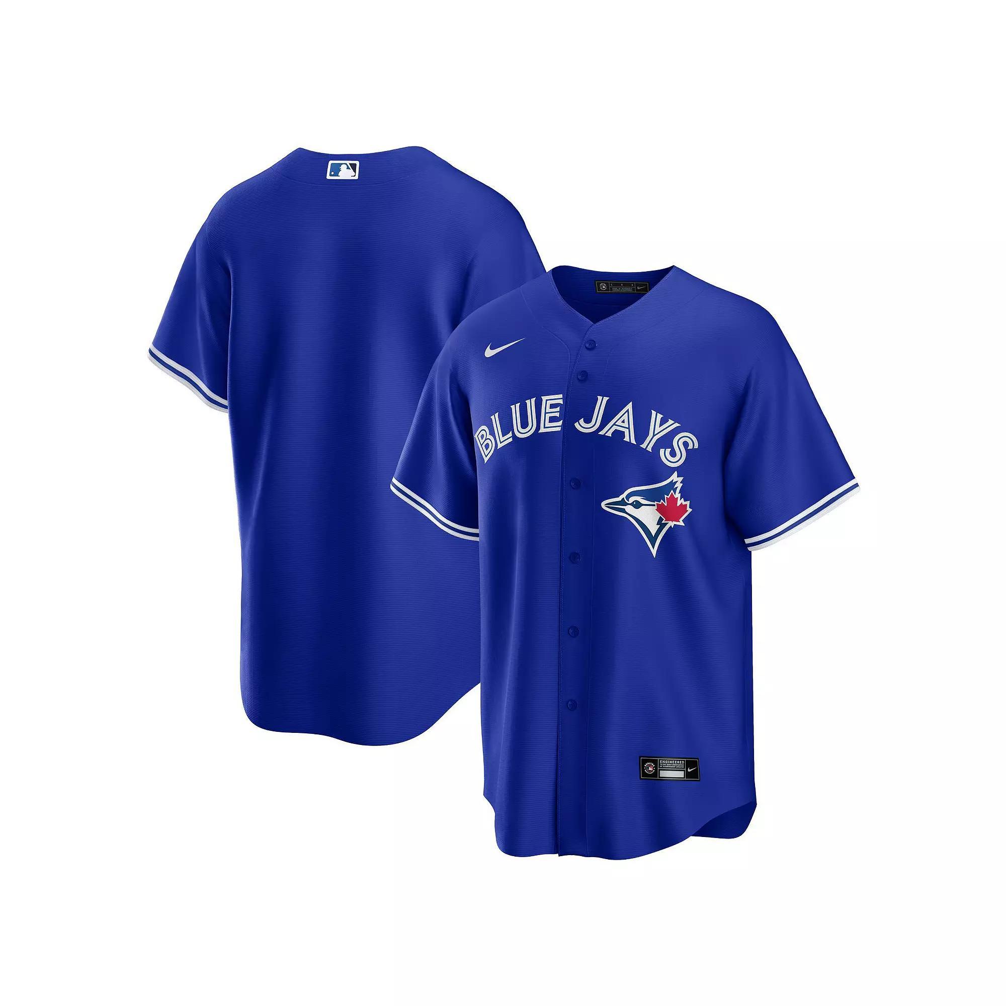 Mens Nike Royal Toronto Blue Jays Alternate Replica Team Jersey Product Image