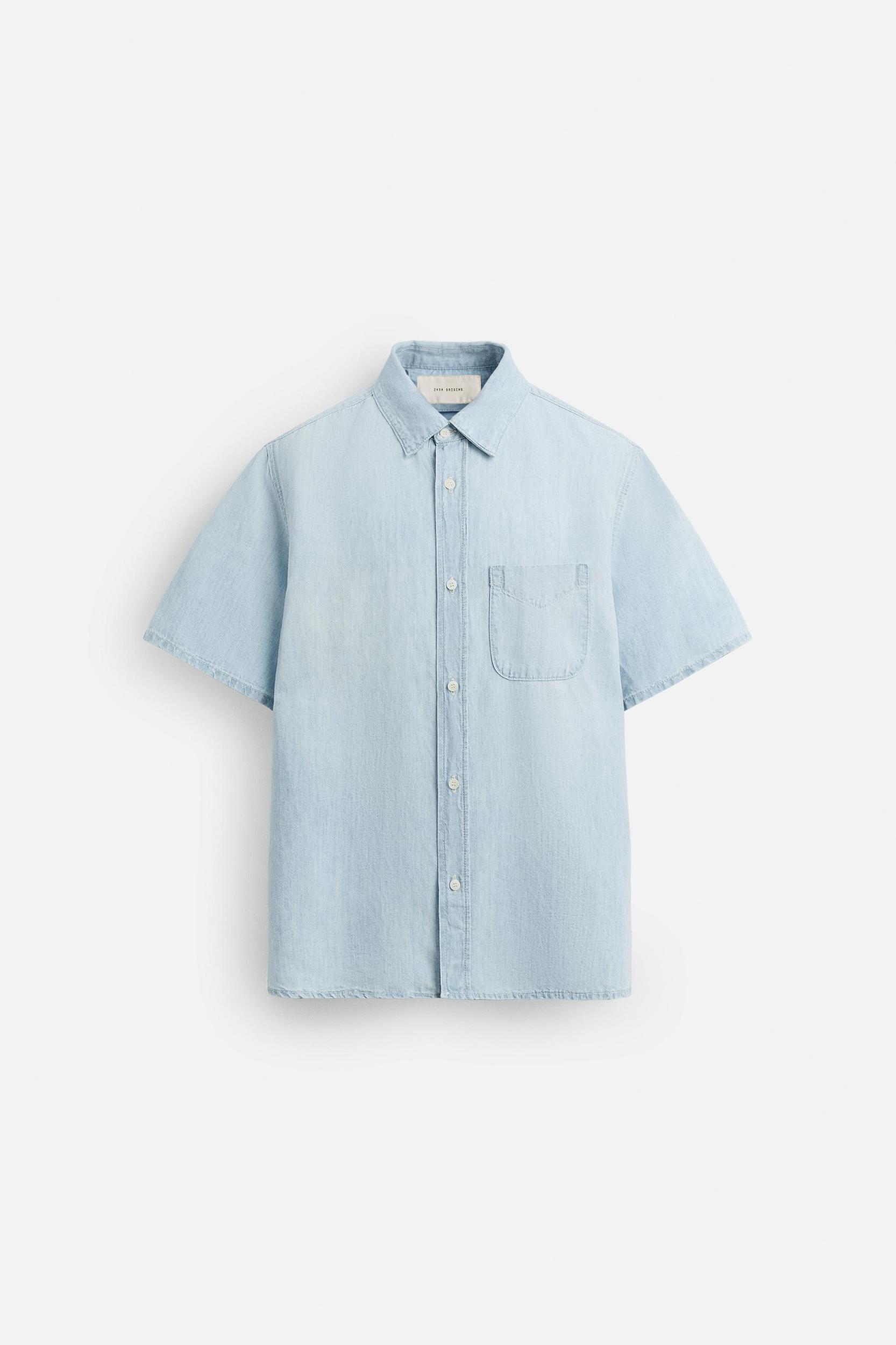LIGHTWEIGHT DENIM SHIRT Product Image