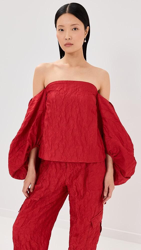 Rosie Assoulin Balloon Top | Shopbop Product Image