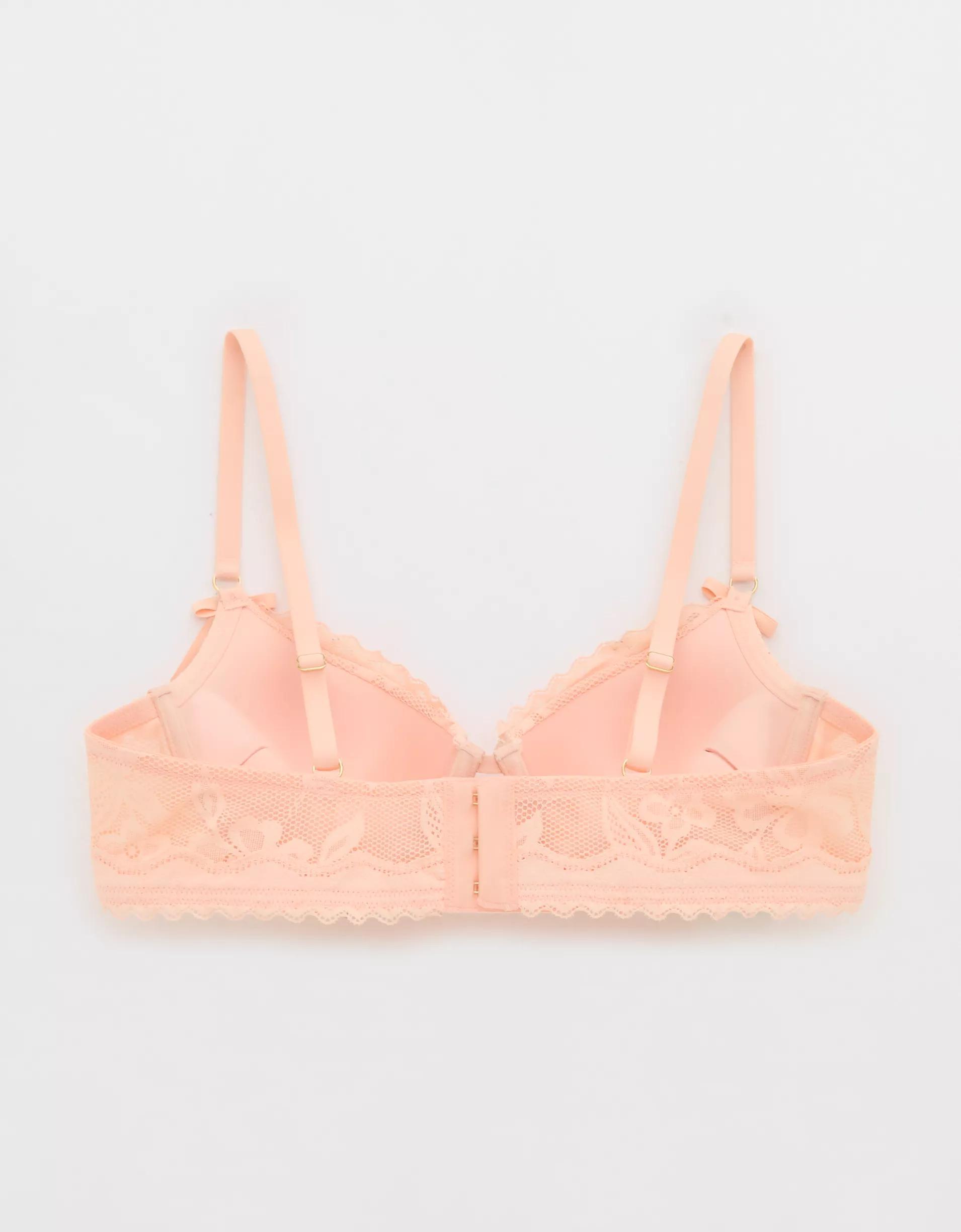 Show Off Feeling Femme Lace Plunge Push Up Bra Product Image