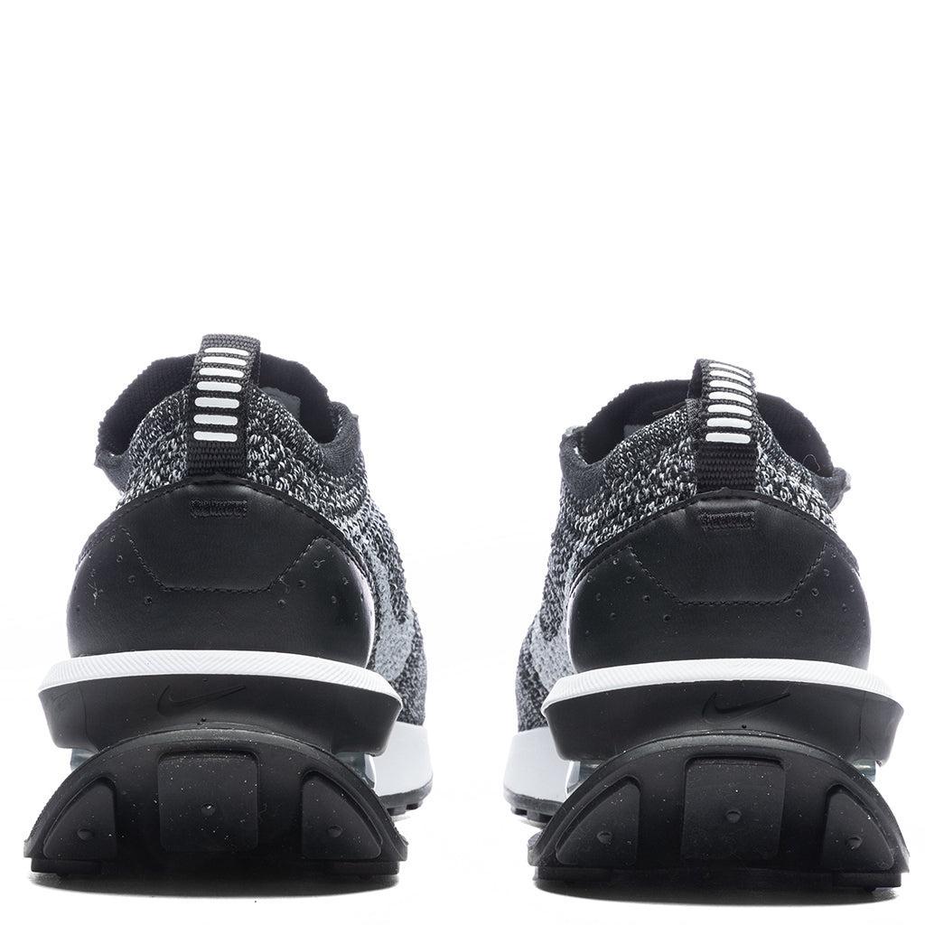 Women's Air Max Flyknit Racer - Black/White Female Product Image