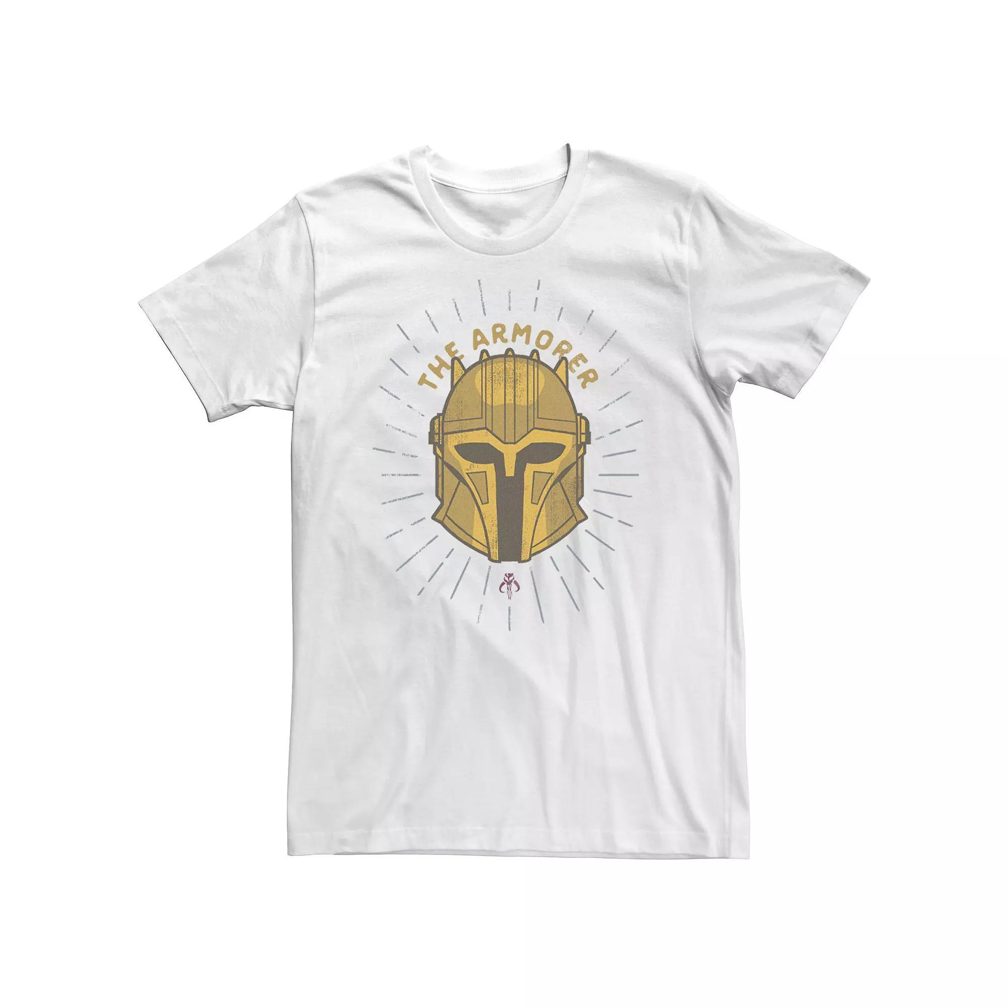 Big & Tall Star Wars The Mandalorian The Armorer Helmet Tee, Men's,  Product Image
