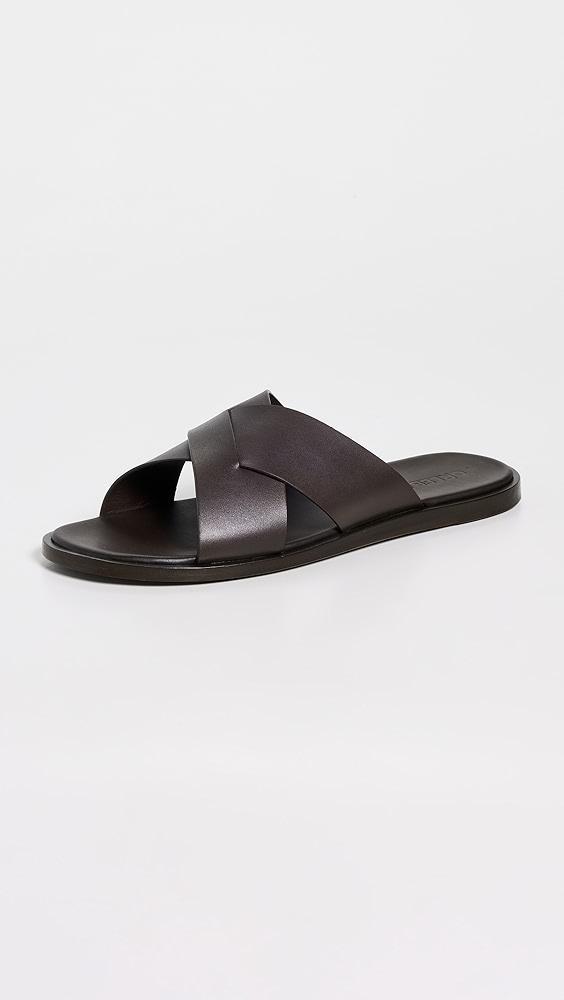 Orlebar Brown Muro Leather Sandals | Shopbop Product Image