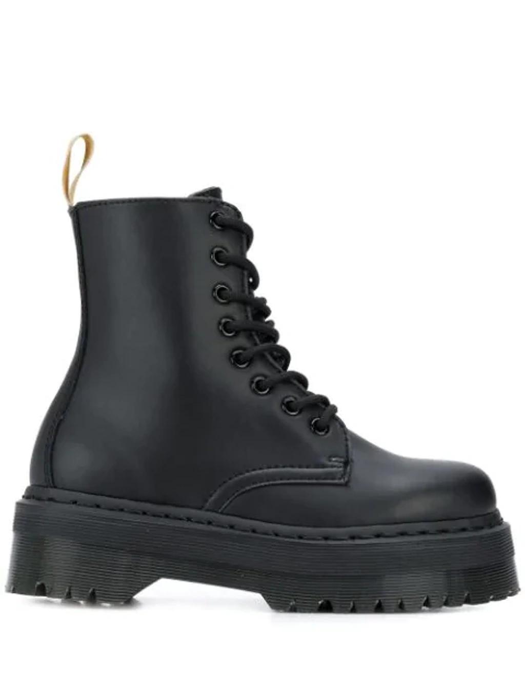 DR. MARTENS' Black Vegan Jadon Ii Mono Boots Product Image