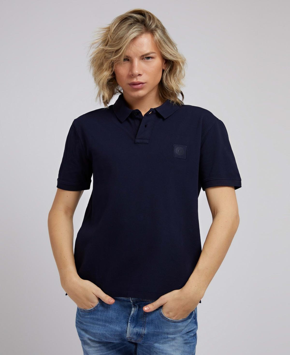 Mens Washed Polo Shirt Product Image