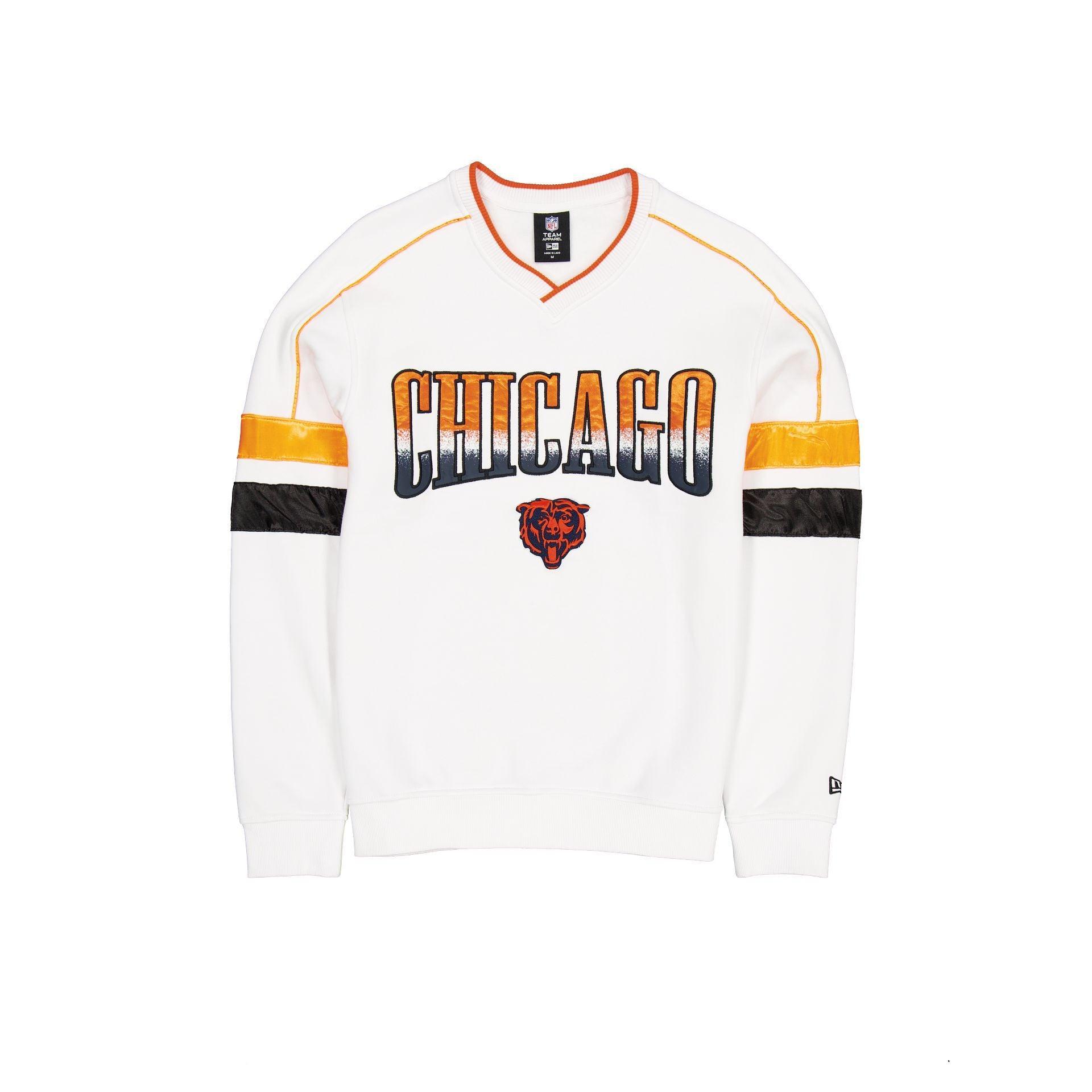 Chicago Bears Sport Classics White Crewneck Male Product Image