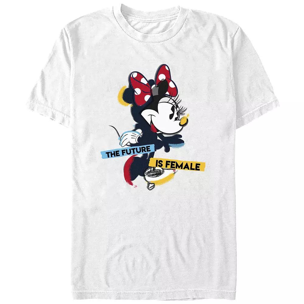 Disney's Minnie Mouse The Future Is Female Juniors' Graphic Tee, Women's,  Product Image