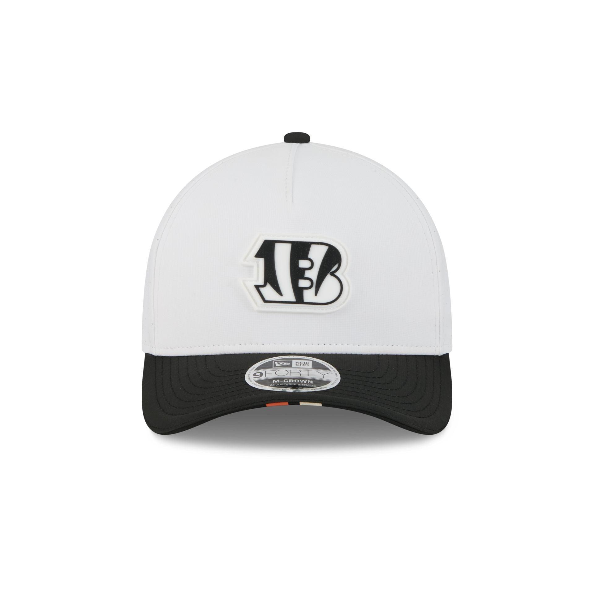 Cincinnati Bengals 2025 Training 9FORTY M-Crown A-Frame Snapback Hat Male Product Image