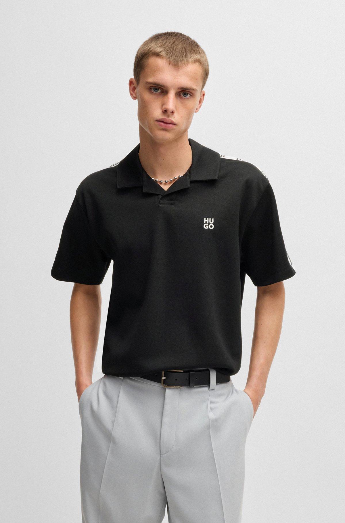 Polo shirt with checked tape Product Image