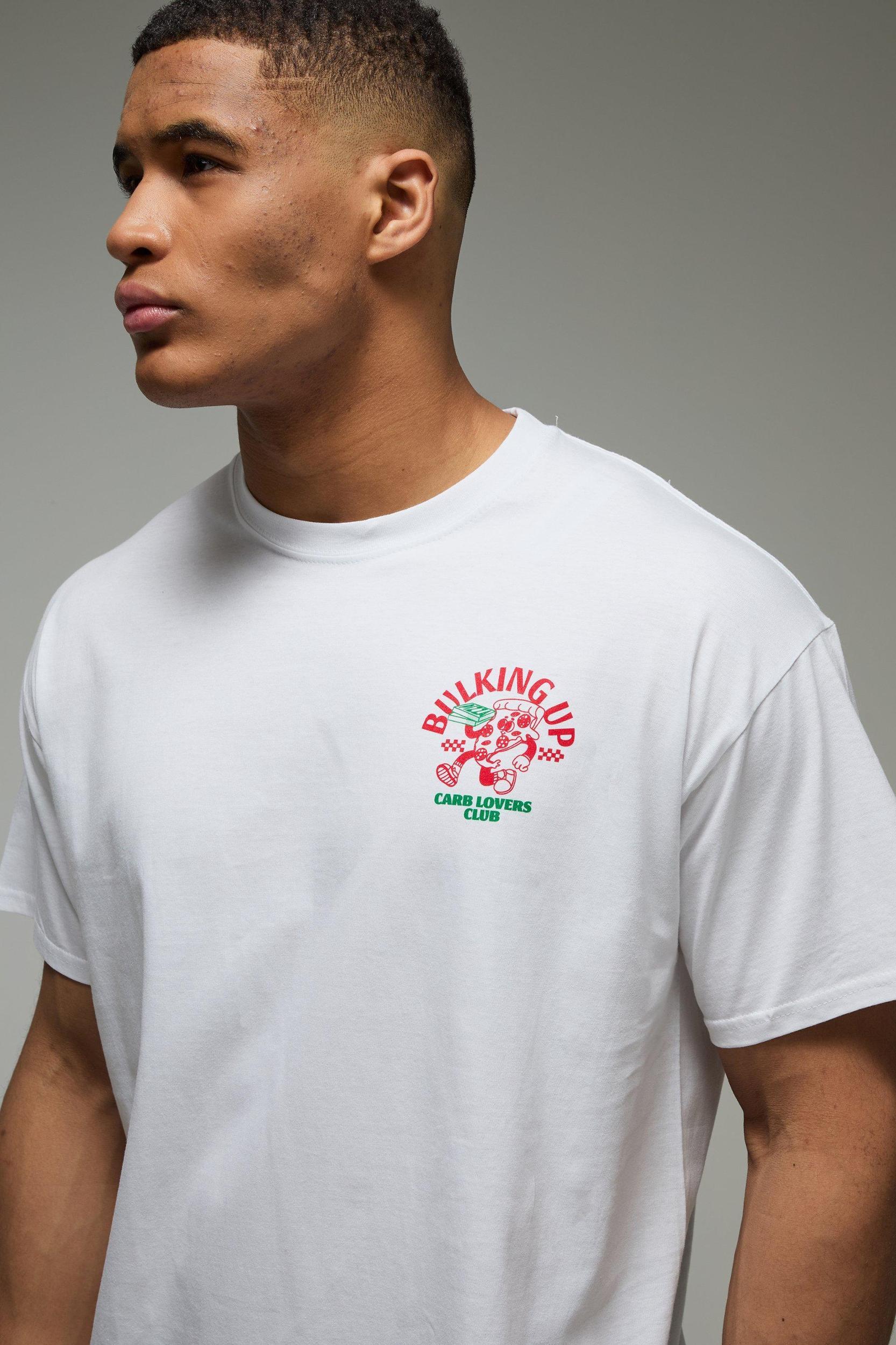 MAN Active Bulking Up Oversized T-Shirt | boohooMAN USA Product Image