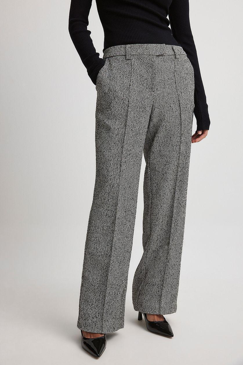 Tweed Tailored Trousers Product Image
