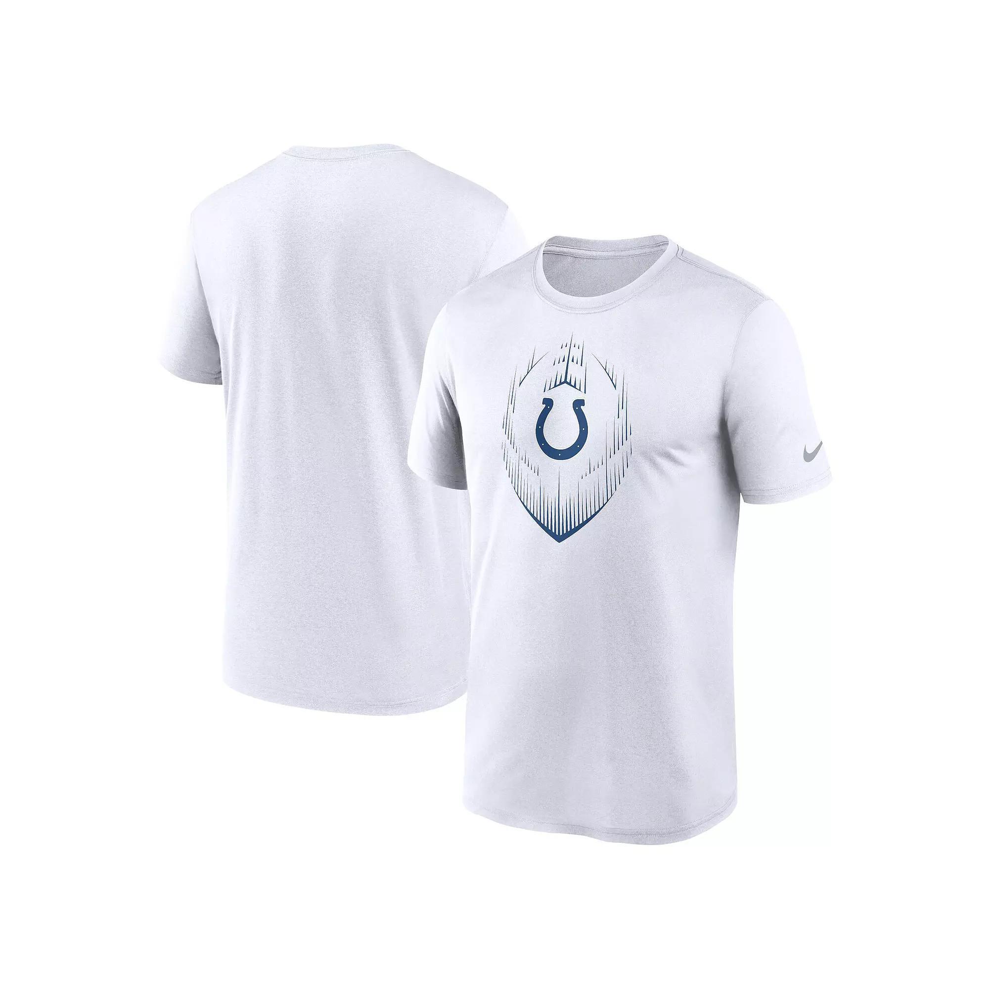 Men's Nike White Indianapolis Colts Primetime Legend Icon Performance T-Shirt,  Product Image