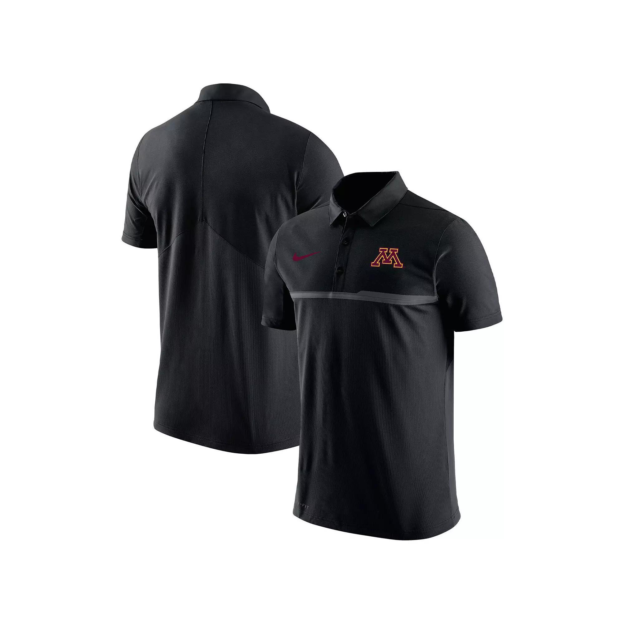 Men's Nike Black Minnesota Golden Gophers 2023 Coaches Performance Polo,  Product Image