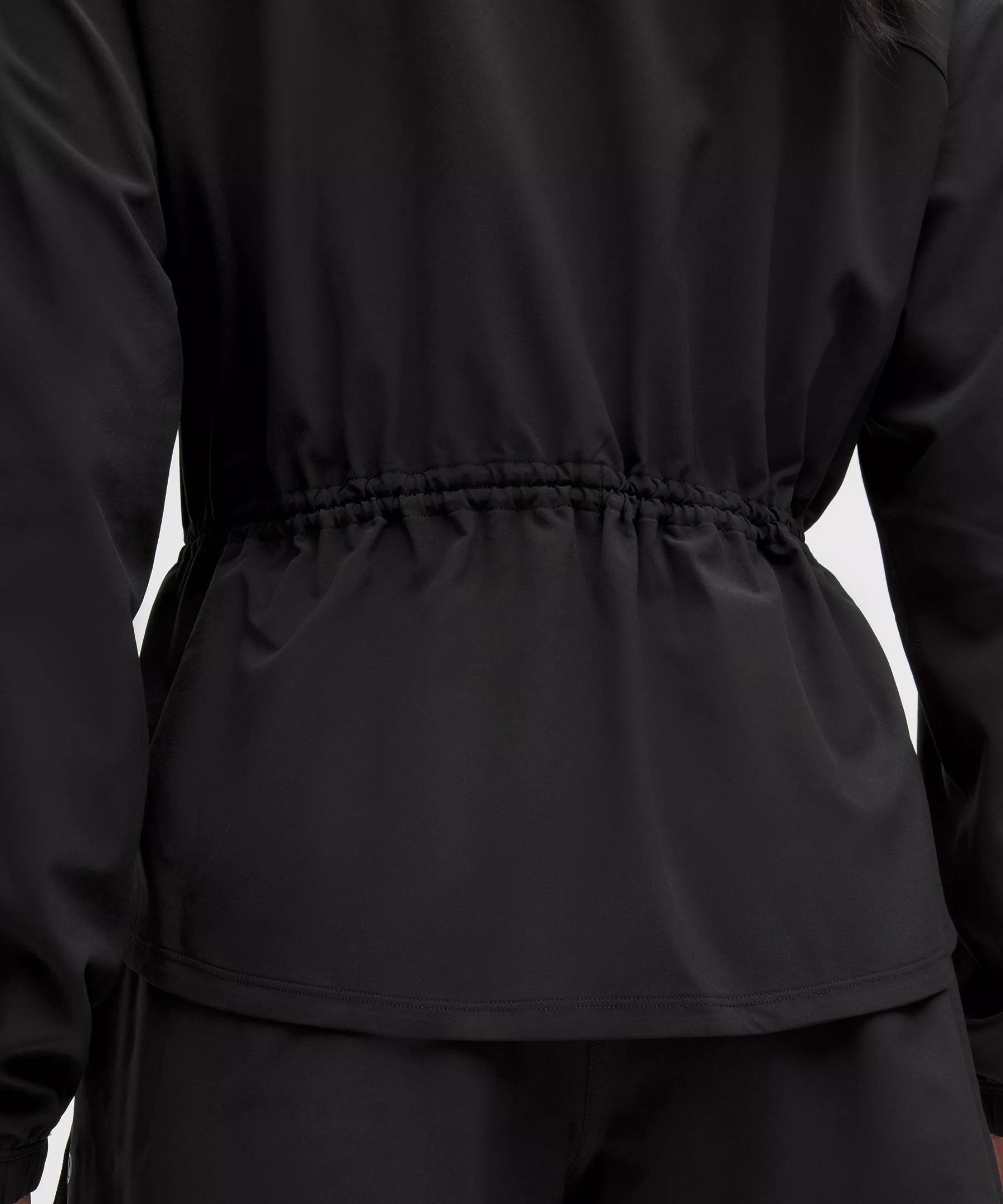 UV-Protective Cinch-Waist Running Jacket Product Image