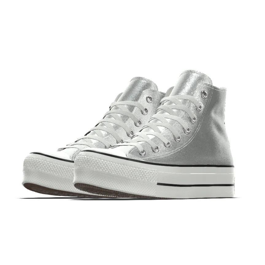 Custom Chuck Taylor All Star Lift Platform Leather By You Product Image