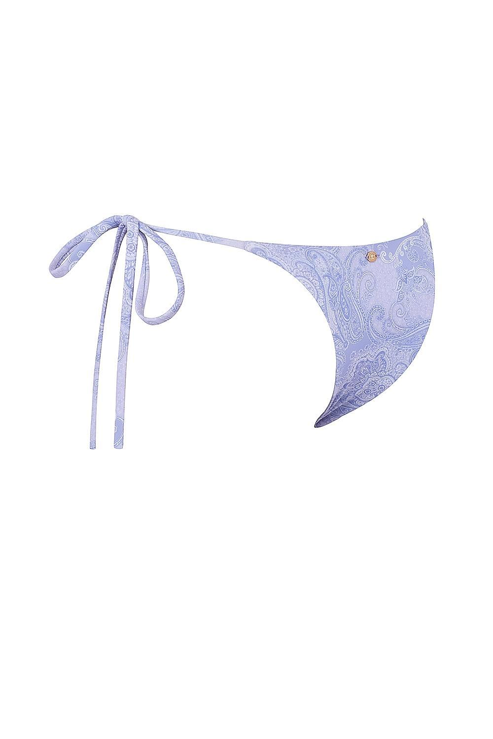 Tahiti Lavender Paisley Tie Side Bikini Bottom Product Image