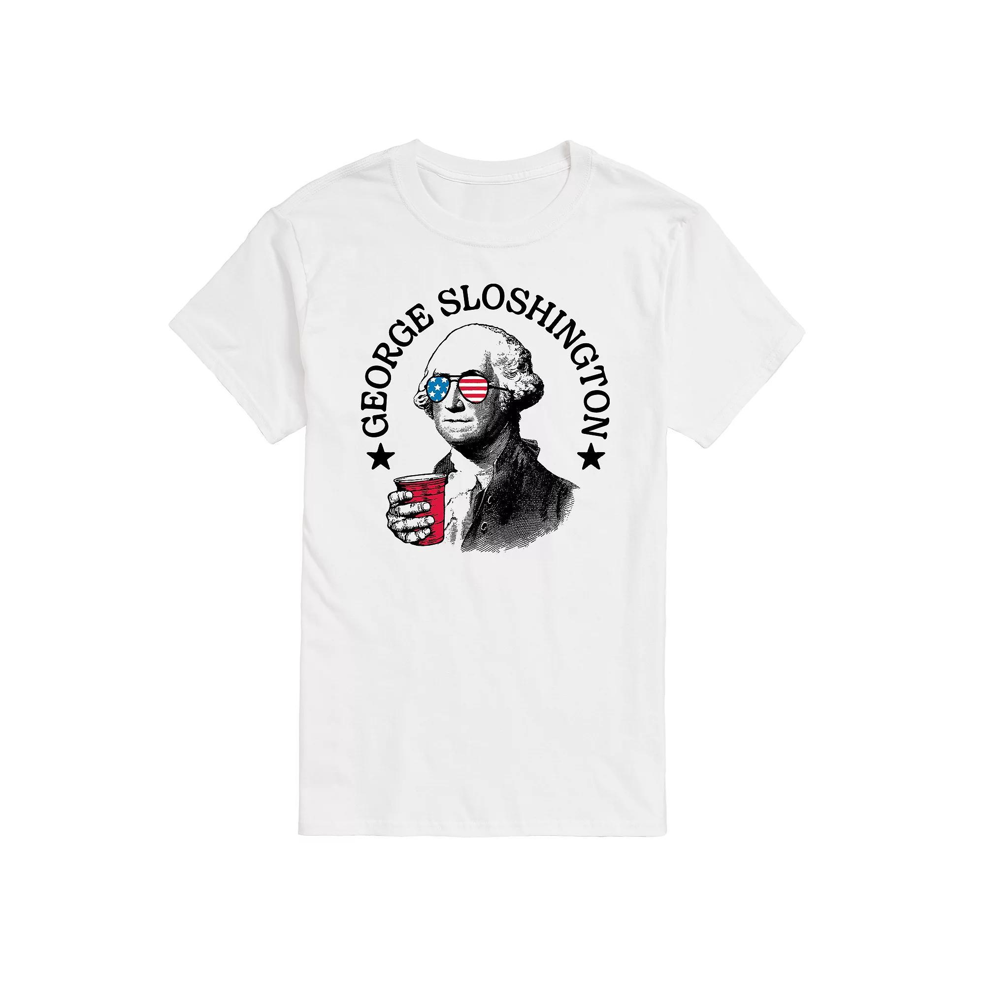 Big & Tall George Sloshington Tee, Men's,  Product Image