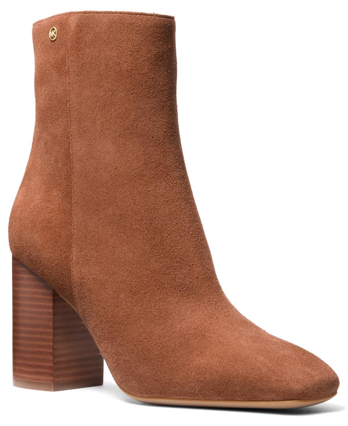 Michael Michael Kors Womens Hazel Block Heel Booties Product Image