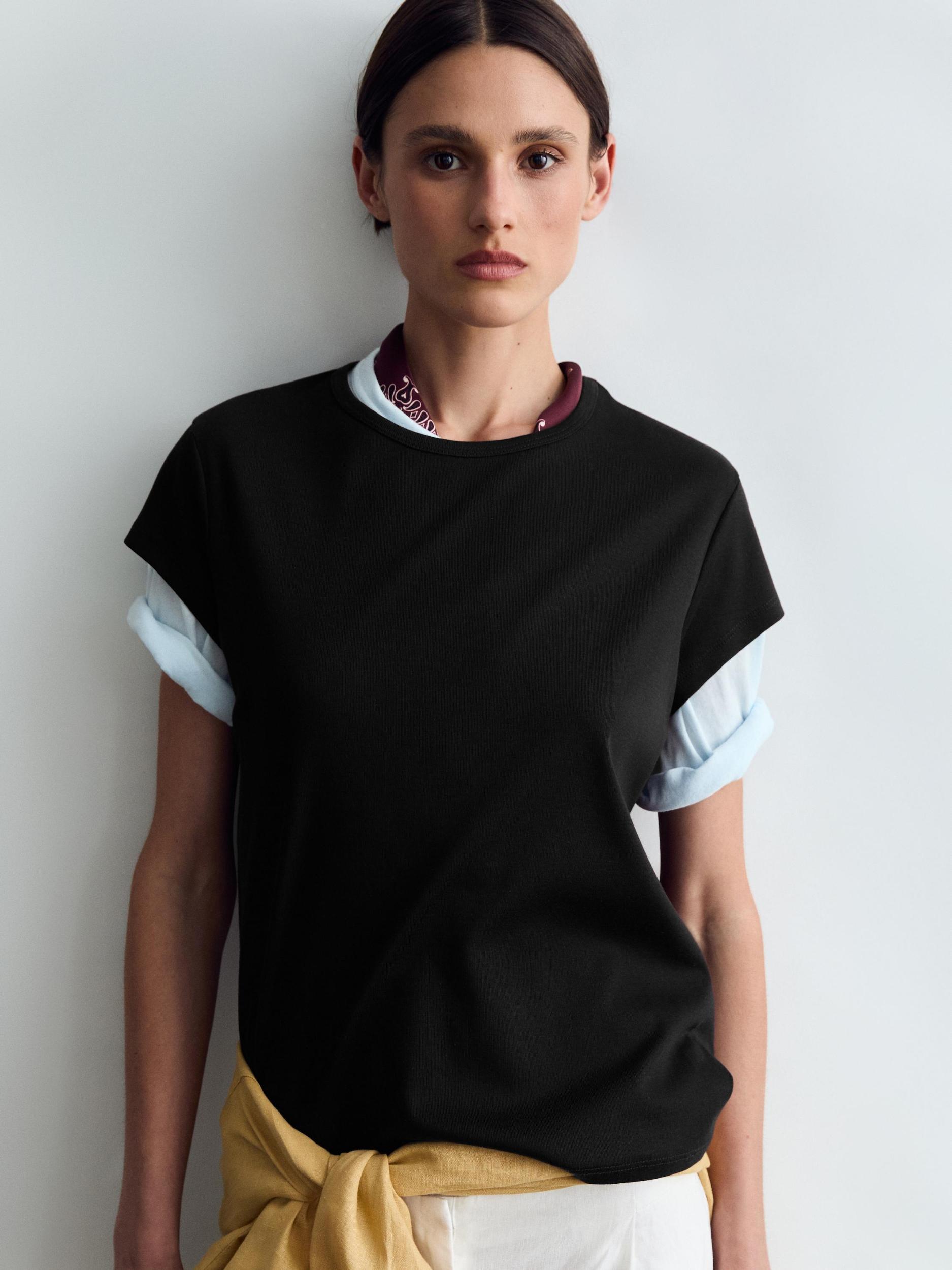 100% cotton short sleeve T-shirt Product Image