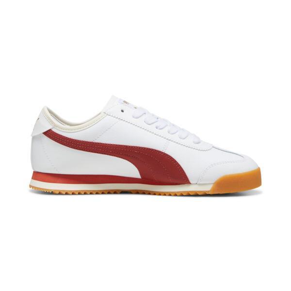 PUMA Roma 68 Revival Mens Sneakers in White/Mars Red/Gum Product Image