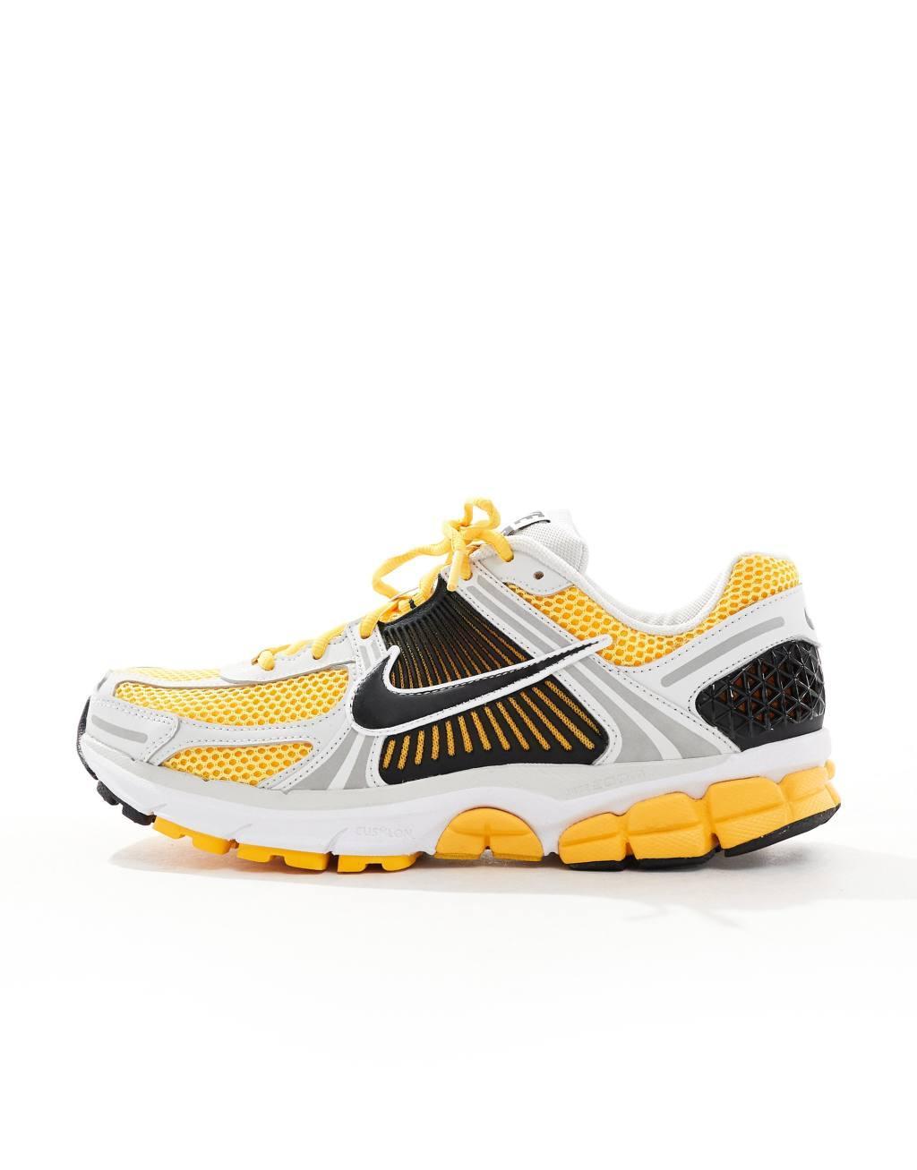 Nike Zoom Vomero 5 sneakers in yellow, gray and black Product Image